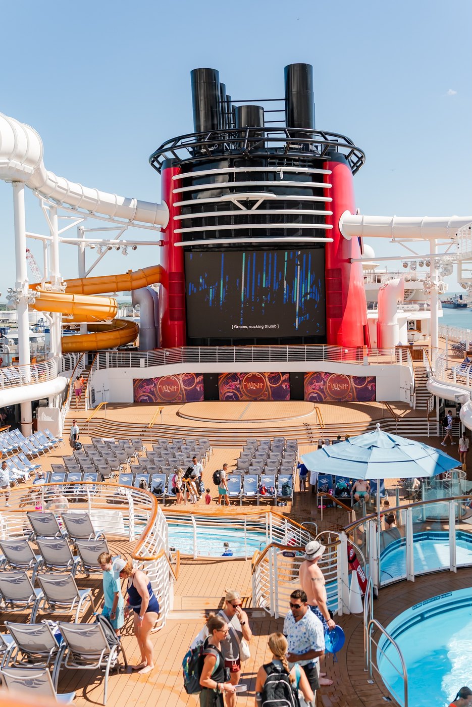 Disney Cruise deck