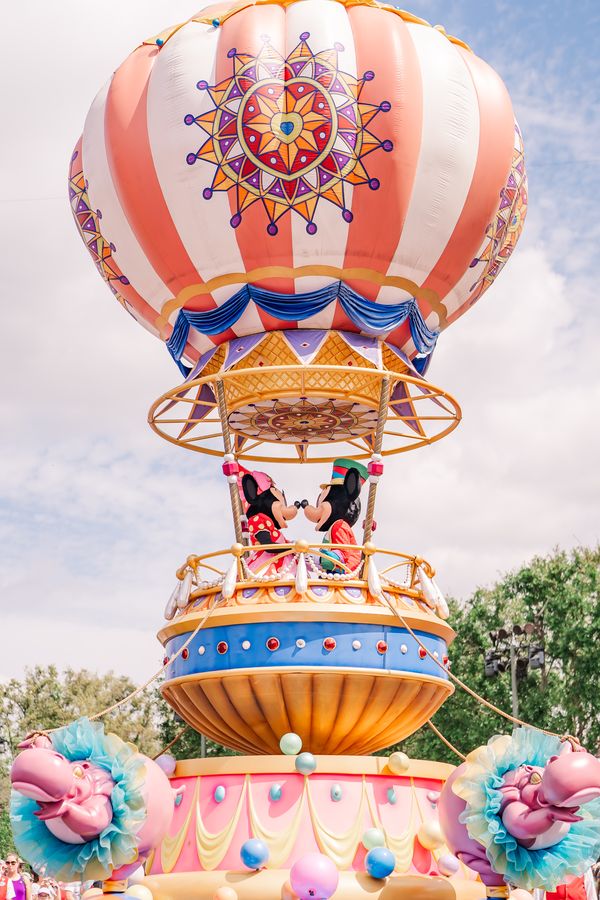 Disney hot air balloon carousel